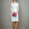 Etui-Brautkleid mit Schößchen und Spitzenärmeln - Grace