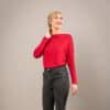 Roter Basic Pullover - Aennie