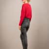 Roter Basic Pullover - Aennie – Bild 4