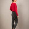 Roter Basic Pullover - Aennie – Bild 5