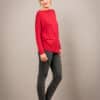 Roter Basic Pullover - Aennie – Bild 6