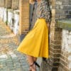 Gepunktete Bluse mit Rückenschleife - Mia – Bild 2