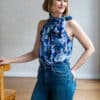 NECKHOLDER TOP MIT SCHLEIFE – NAOMI – Bild 4