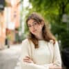 Brautjacke in wollweiss - Megan – Bild 3