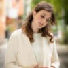 Brautjacke in wollweiss - Megan – Bild 7