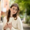 Brautjacke in wollweiss - Megan – Bild 5