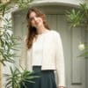 Brautjacke in wollweiss - Megan – Bild 8