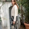 Brautjacke in wollweiss - Megan – Bild 2