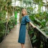 WINTERSALE Maxikleid mit Puffärmeln - LUISA – Bild 3