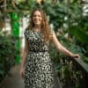 Midi Kleid mit Faltenrock - Mathilda