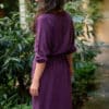 Tailliertes Kleid mit weiten Ärmeln- Lara – Bild 8