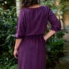 Tailliertes Kleid mit weiten Ärmeln- Lara – Bild 7