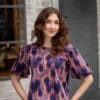 Elegante Bluse mit Puffärmeln - LUISA – Bild 2