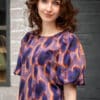 Elegante Bluse mit Puffärmeln - LUISA – Bild 5