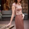 Pailettentop in Roségold - Amanda – Bild 2
