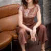 Pailettentop in Roségold - Amanda – Bild 5