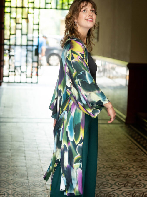 LANGER, LUXURIÖSER KIMONO – AIKO