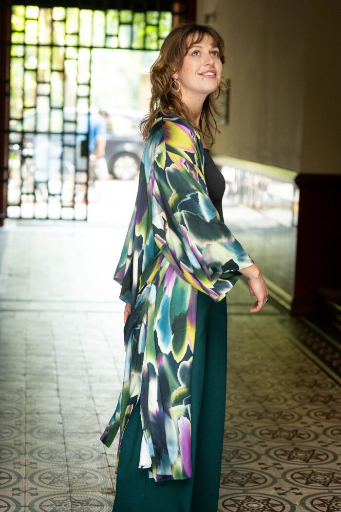 LANGER, LUXURIÖSER KIMONO – AIKO
