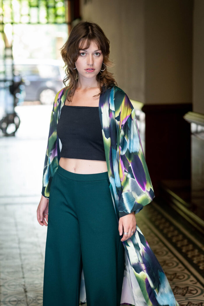 LANGER, LUXURIÖSER KIMONO – AIKO – Bild 7