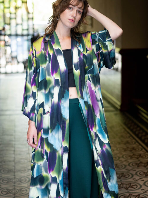LANGER, LUXURIÖSER KIMONO – AIKO