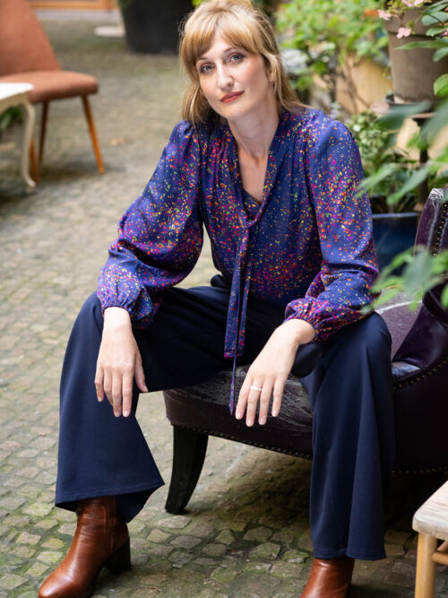 Ausgestellte Ponte Roma Hose - Lexy