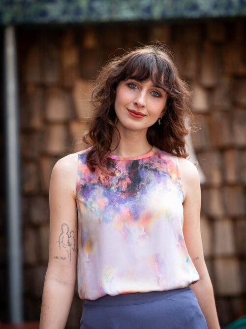 ÄRMELLOSES Sommertop – INGA