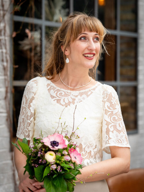 Festliche Spitzenbluse - Allegra