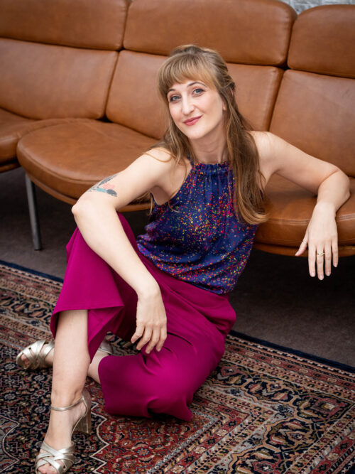 FEMININES SCHULTERFREIES TOP – SENTA