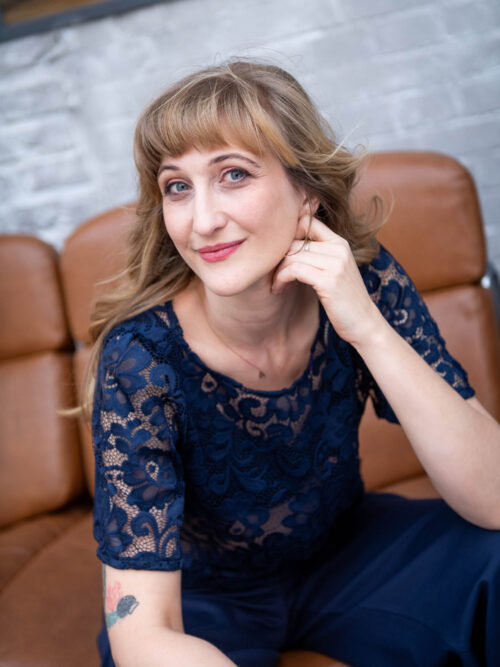 Festliche Spitzenbluse - Allegra