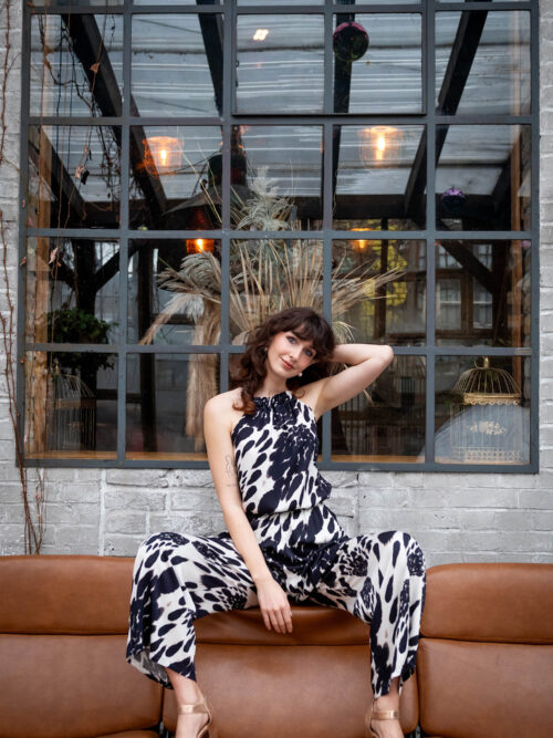 Gerade, locker geschnittene Hose - Siena