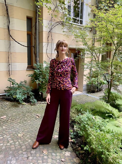 Ausgestellte Ponte Roma Hose - Lexy